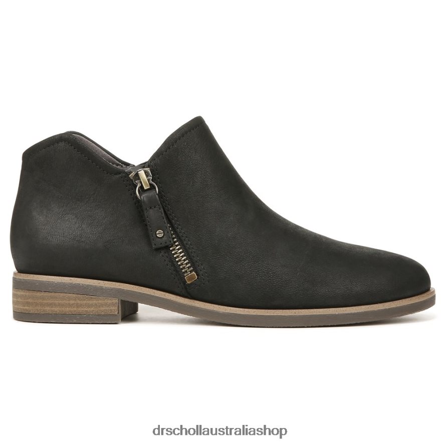 Avenue Zip Ankle Bootie Unisex Dr. Scholl\'s 4Z4JXV98 Black Leather