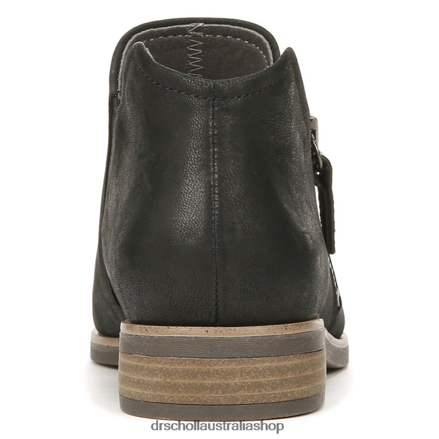 Avenue Zip Ankle Bootie Unisex Dr. Scholl\'s 4Z4JXV98 Black Leather