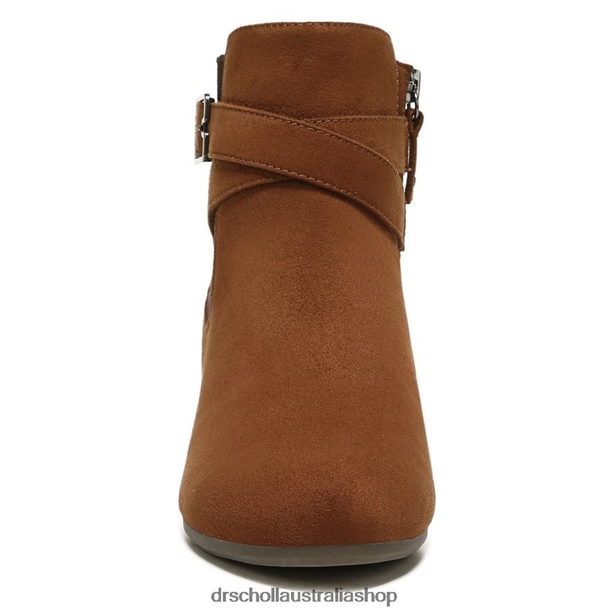 Berlin Wedge Bootie Unisex Dr. Scholl\'s 4Z4JXV241 Copper Brown Fabric