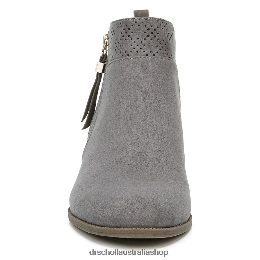 Brianna Bootie Unisex Dr. Scholl\'s 4Z4JXV136 Dark Shadow Grey Microfiber
