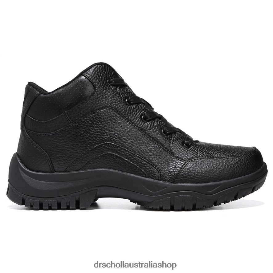Charge Slip Resistant Work Boot Unisex Dr. Scholl\'s 4Z4JXV294 Black Leather