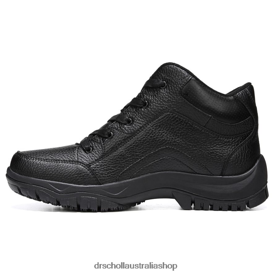 Charge Slip Resistant Work Boot Unisex Dr. Scholl\'s 4Z4JXV294 Black Leather