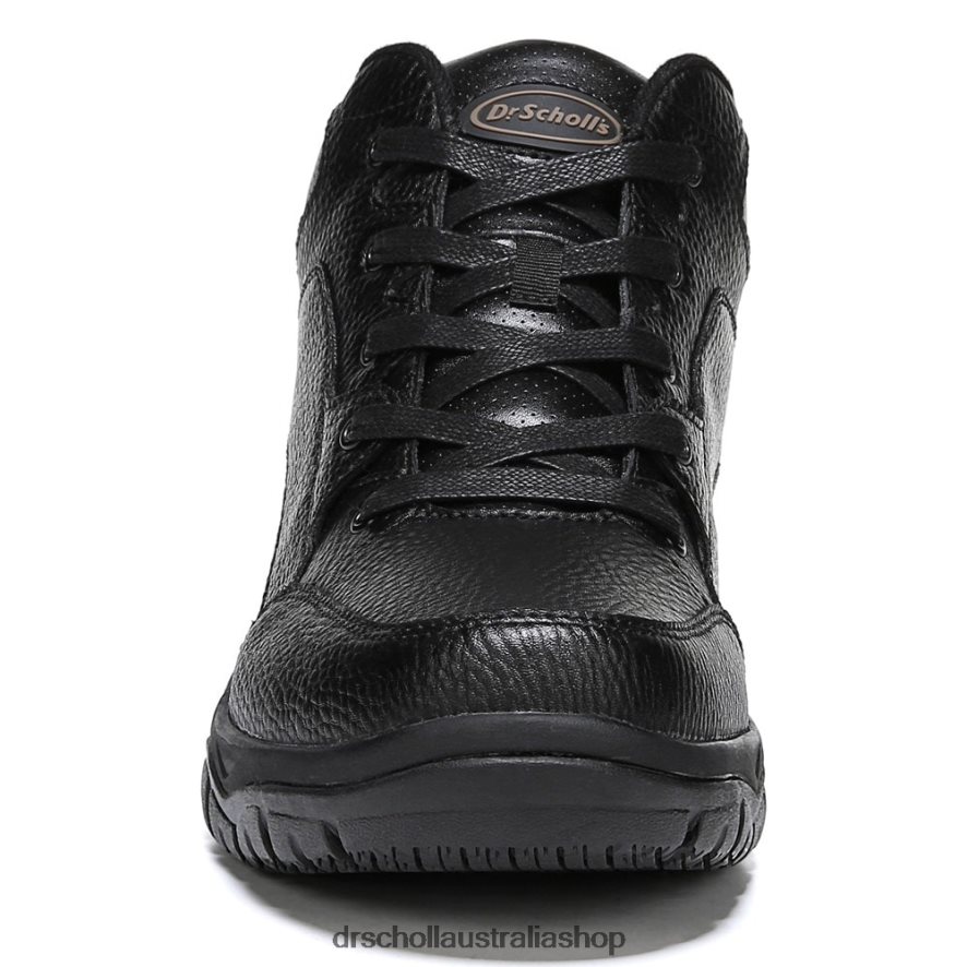 Charge Slip Resistant Work Boot Unisex Dr. Scholl\'s 4Z4JXV294 Black Leather
