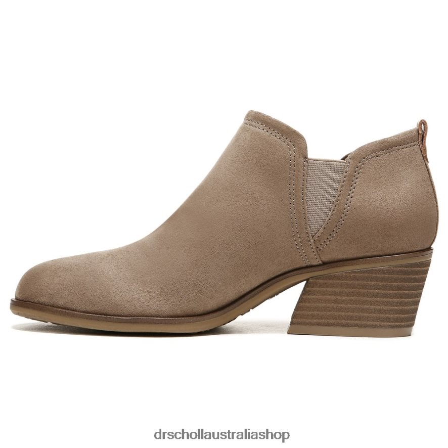 Laurel Ankle Bootie Unisex Dr. Scholl\'s 4Z4JXV52 Wood Brown Fabric