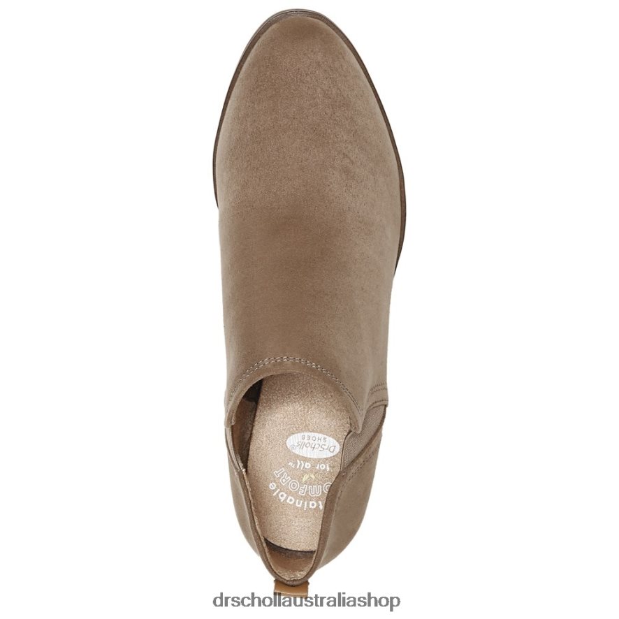 Laurel Ankle Bootie Unisex Dr. Scholl\'s 4Z4JXV52 Wood Brown Fabric