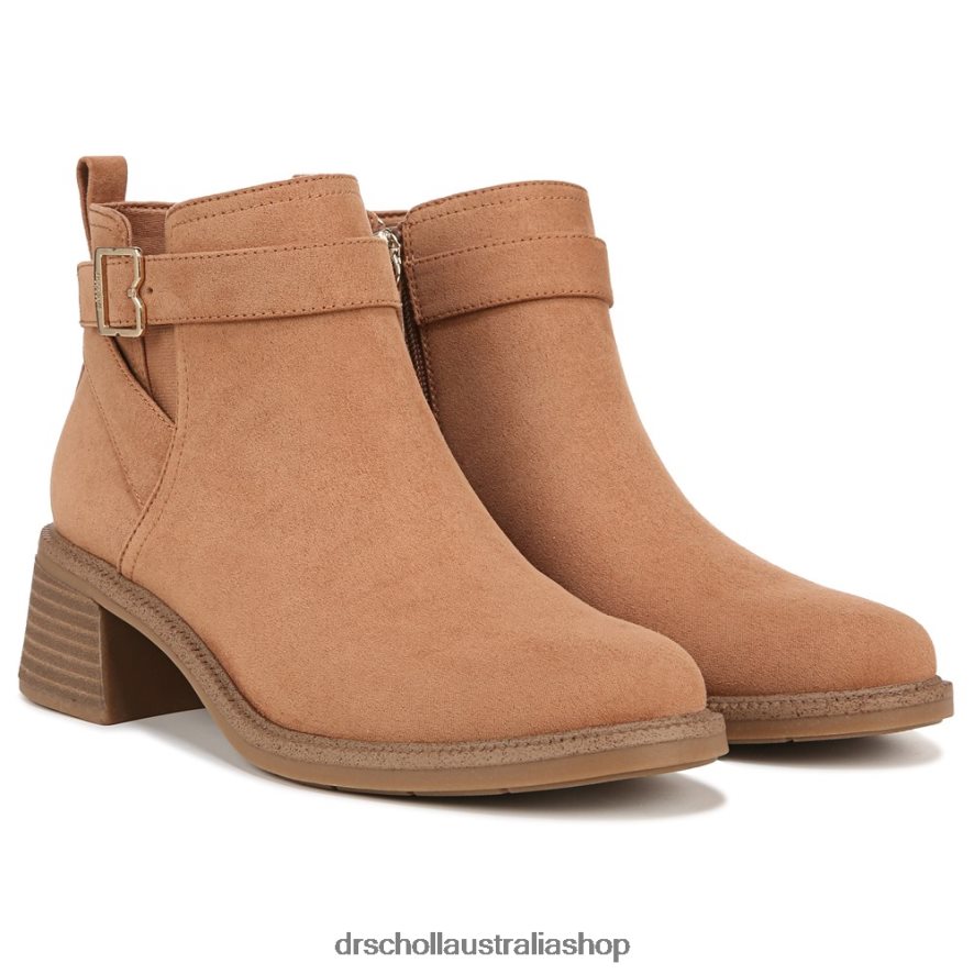 Retrospect Ankle Bootie Unisex Dr. Scholl's 4Z4JXV90 Brown Fabric