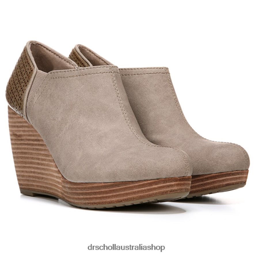 Harlow Wedge Bootie Unisex Dr. Scholl's 4Z4JXV148 Taupe
