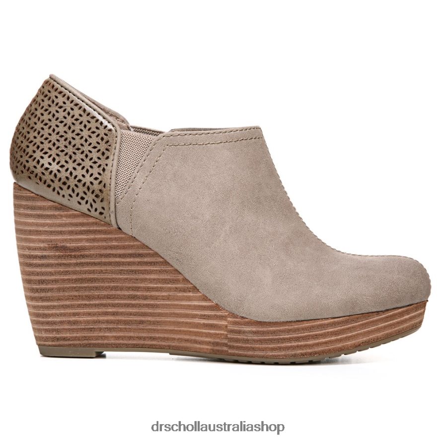 Harlow Wedge Bootie Unisex Dr. Scholl's 4Z4JXV148 Taupe
