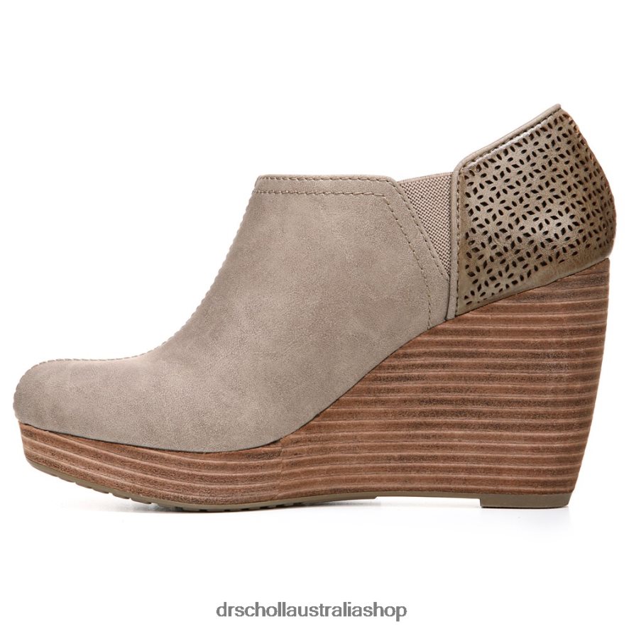 Harlow Wedge Bootie Unisex Dr. Scholl's 4Z4JXV148 Taupe