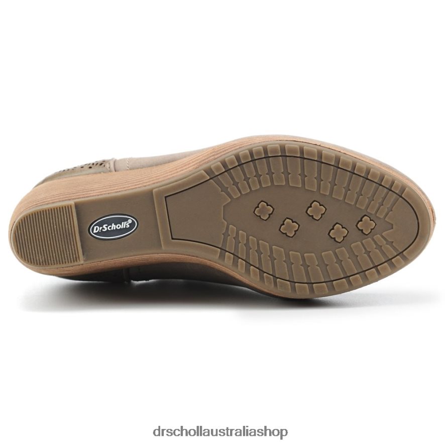Harlow Wedge Bootie Unisex Dr. Scholl's 4Z4JXV148 Taupe