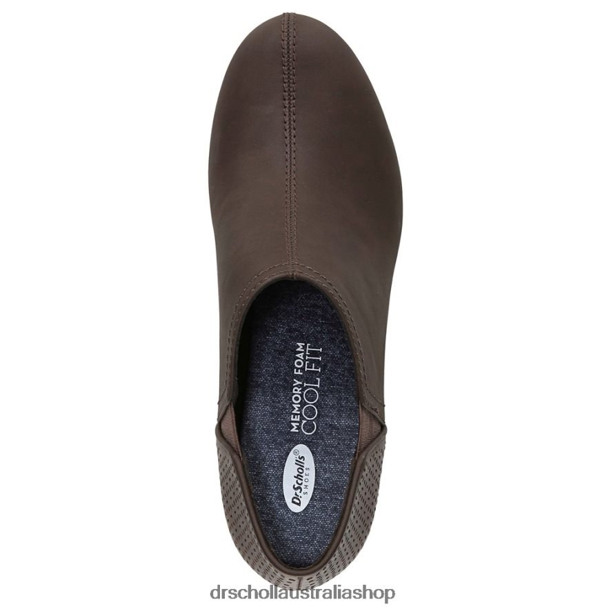 Harlow Wedge Bootie Unisex Dr. Scholl's 4Z4JXV150 Dark Brown Smooth