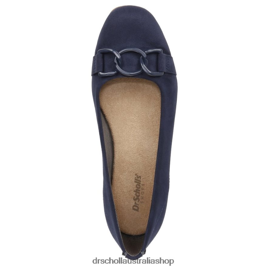 Wexley Adorn Ballerina Unisex Dr. Scholl\'s 4Z4JXV97 Navy Fabric