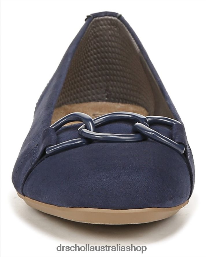 Wexley Adorn Ballerina Unisex Dr. Scholl\'s 4Z4JXV97 Navy Fabric