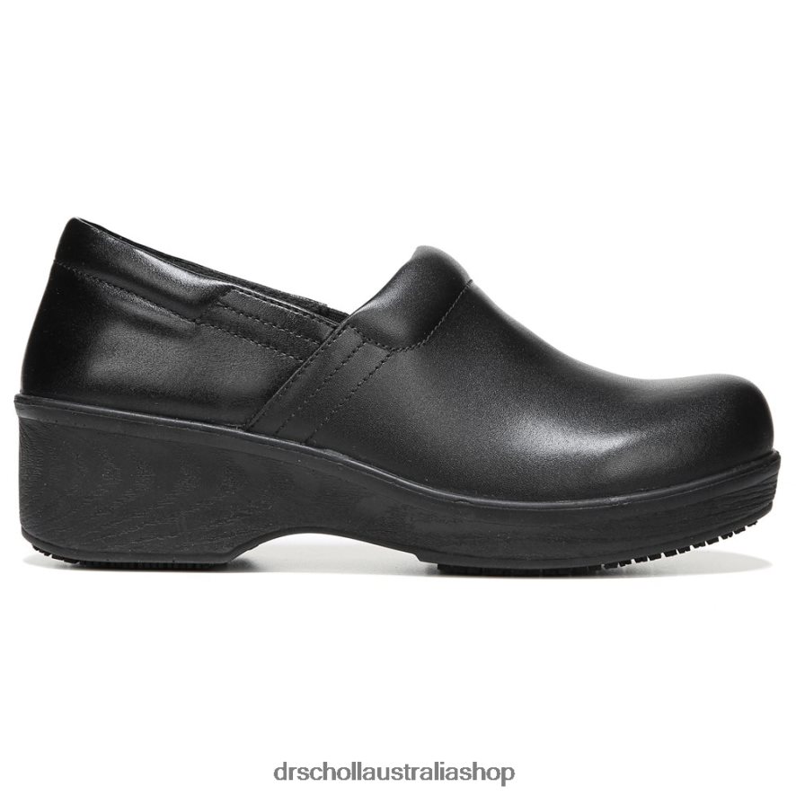 Dynamo Slip Resistant Clog Unisex Dr. Scholl\'s 4Z4JXV153 Black Leather