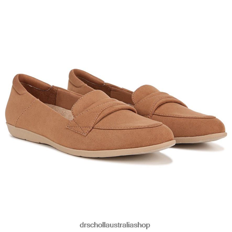 Emilia Loafer Unisex Dr. Scholl's 4Z4JXV46 Brown Fabric