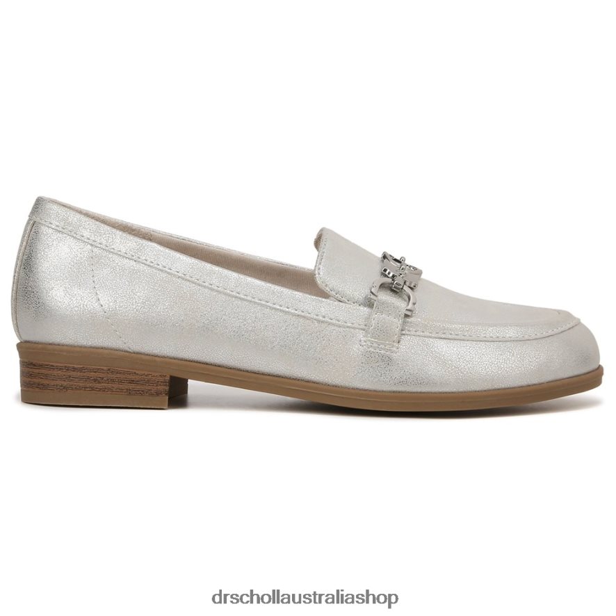 Rate Adorn Loafer Unisex Dr. Scholl\'s 4Z4JXV106 Silver Synthetic