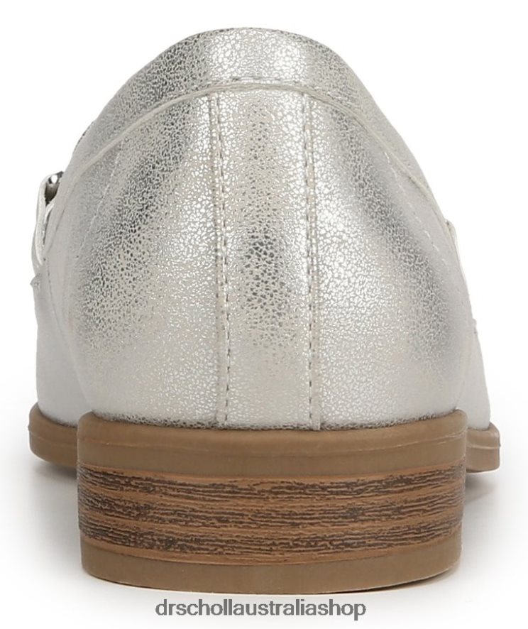 Rate Adorn Loafer Unisex Dr. Scholl\'s 4Z4JXV106 Silver Synthetic