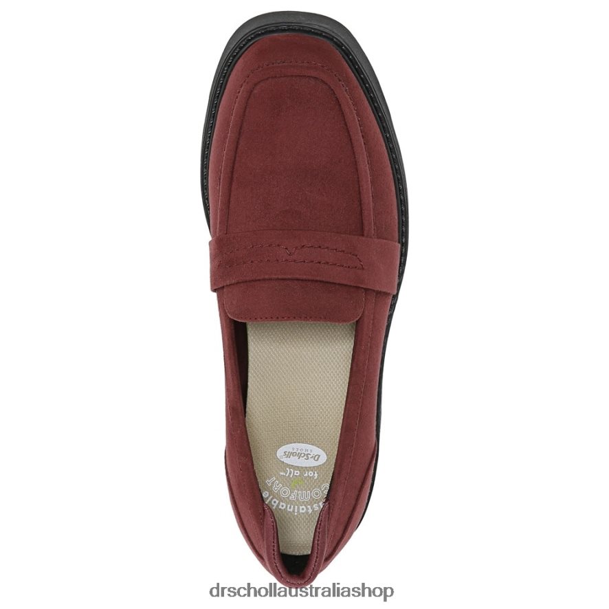 Vibrant Loafer Unisex Dr. Scholl\'s 4Z4JXV227 Rich Red Fabric