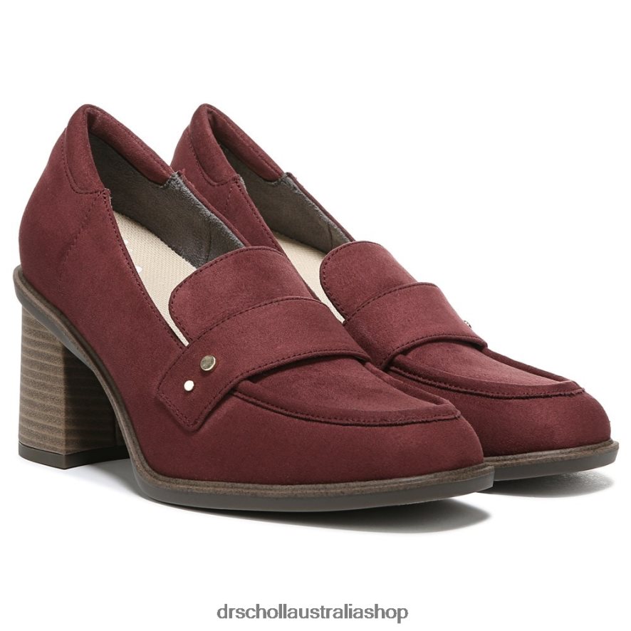 Rumors Block Heel Pump Unisex Dr. Scholl's 4Z4JXV231 Red Synthetic