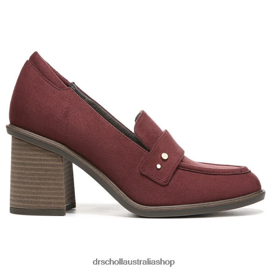 Rumors Block Heel Pump Unisex Dr. Scholl\'s 4Z4JXV231 Red Synthetic