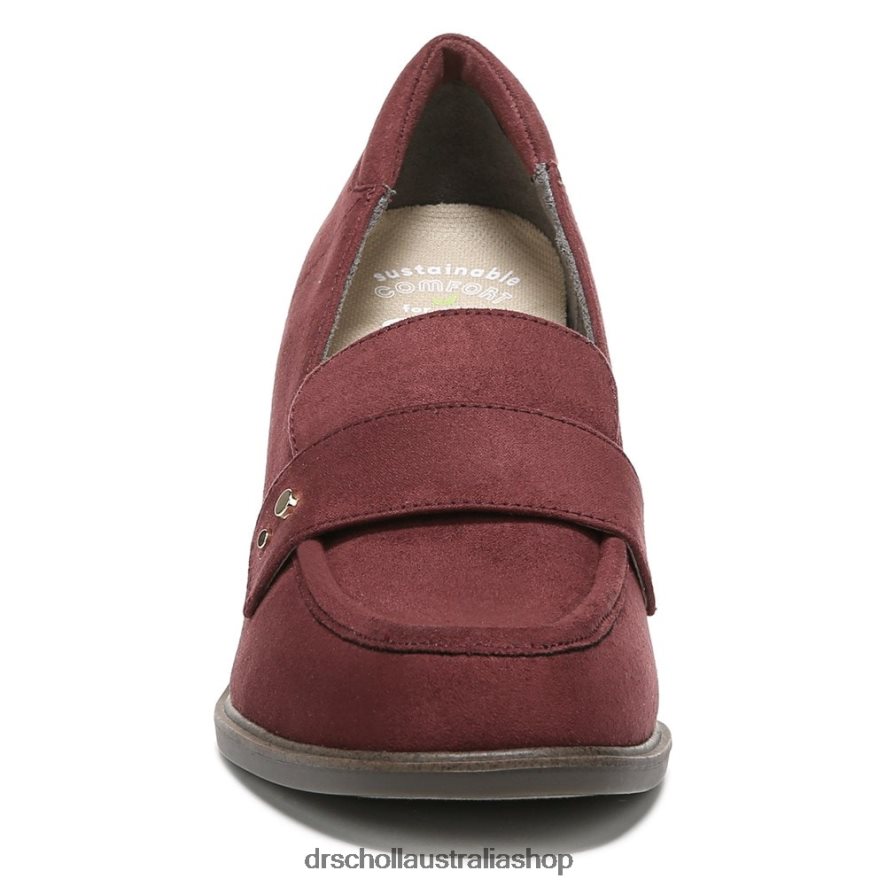 Rumors Block Heel Pump Unisex Dr. Scholl\'s 4Z4JXV231 Red Synthetic