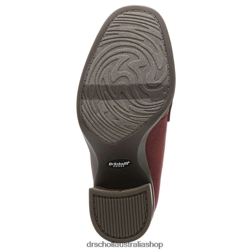 Rumors Block Heel Pump Unisex Dr. Scholl\'s 4Z4JXV231 Red Synthetic