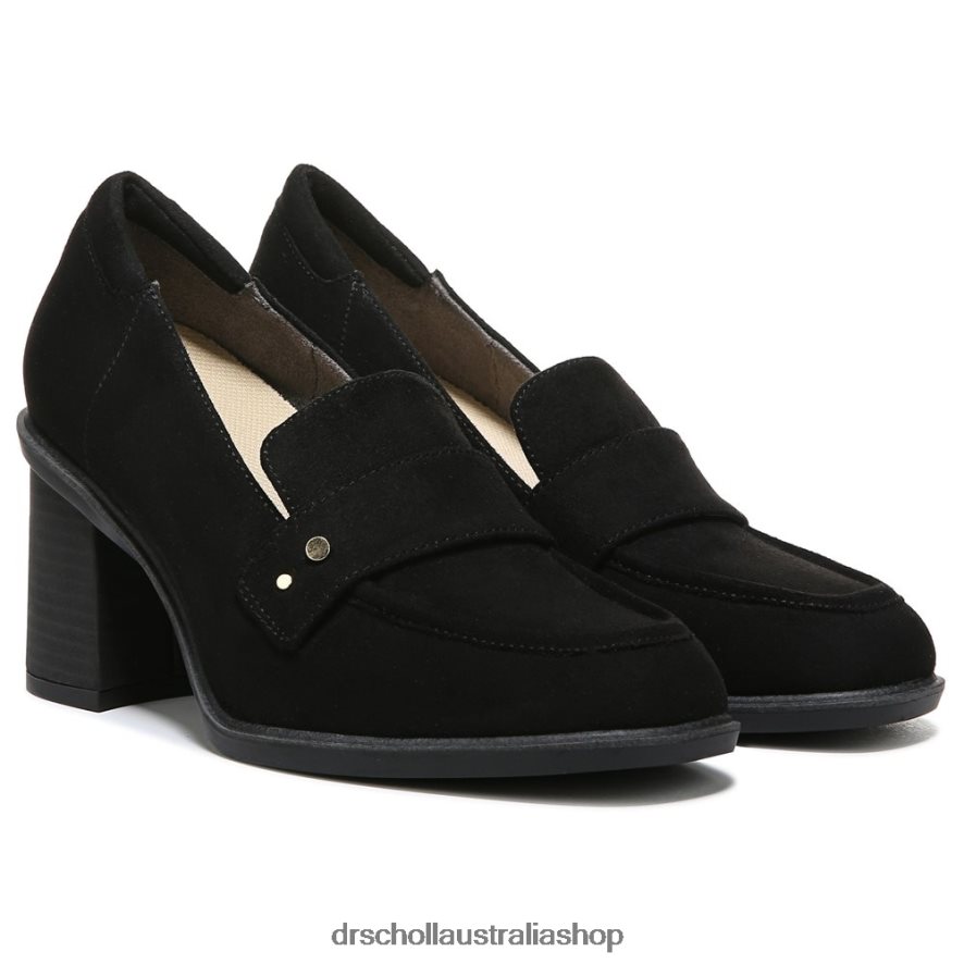 Rumors Block Heel Pump Unisex Dr. Scholl's 4Z4JXV232 Black Synthetic