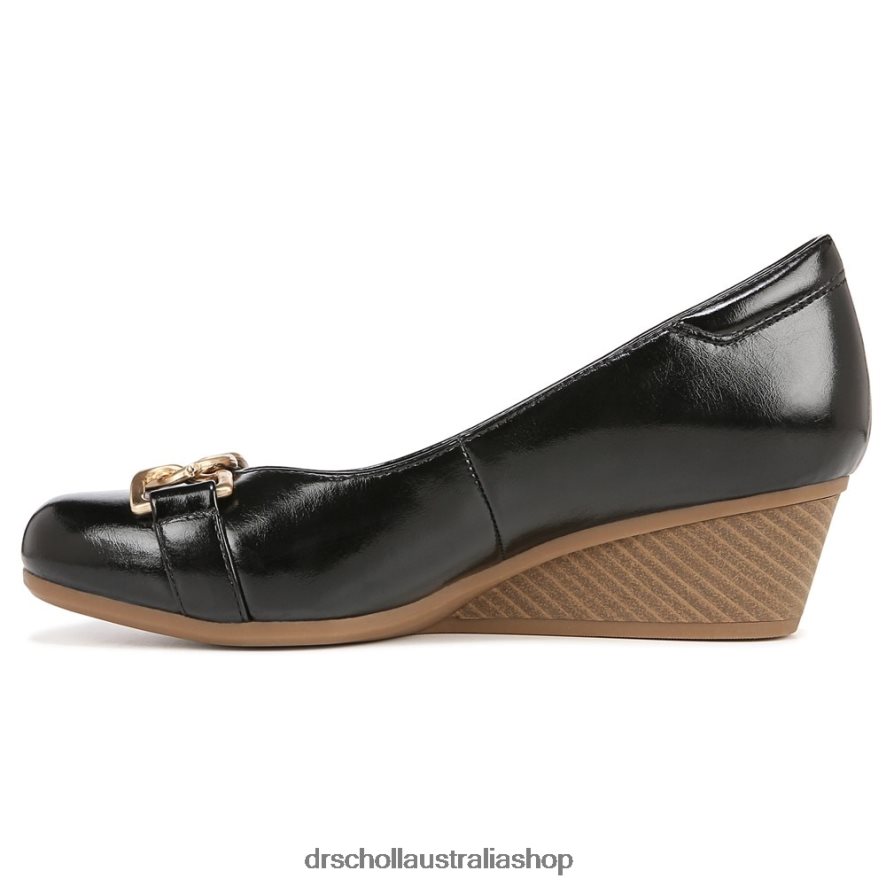 Be Adorned Wedge Unisex Dr. Scholl\'s 4Z4JXV92 Black Synthetic