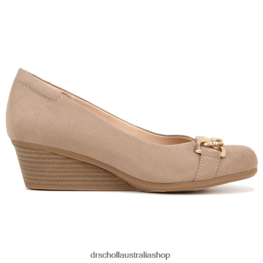 Be Adorned Wedge Unisex Dr. Scholl\'s 4Z4JXV93 Brown Fabric