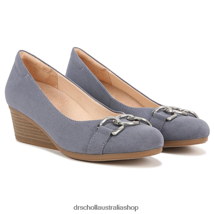 Be Adorned Wedge Unisex Dr. Scholl's 4Z4JXV94 Blue Fabric
