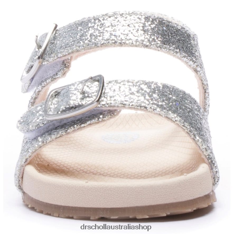 Isla Sandal Toddler/Little Kid Dr. Scholl\'s 4Z4JXV322 Silver Glitter
