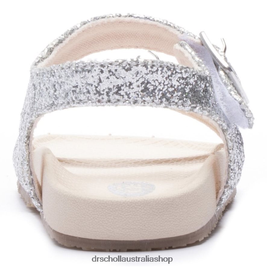 Isla Sandal Toddler/Little Kid Dr. Scholl\'s 4Z4JXV322 Silver Glitter