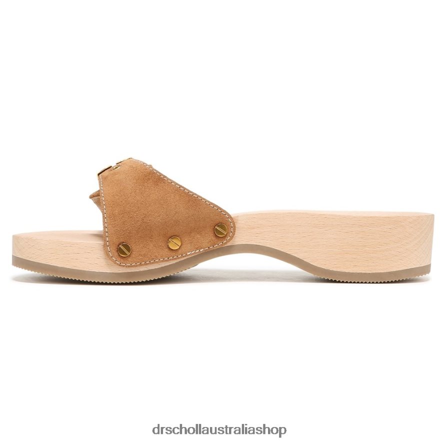Original Sandal Unisex Dr. Scholl\'s x Veronica Beard 4Z4JXV117 Hazelwood Brown Suede