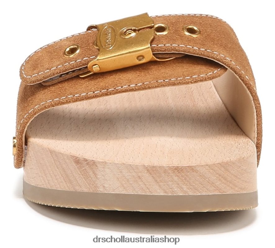 Original Sandal Unisex Dr. Scholl\'s x Veronica Beard 4Z4JXV117 Hazelwood Brown Suede