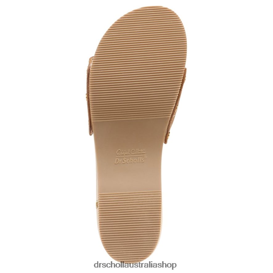 Original Sandal Unisex Dr. Scholl\'s x Veronica Beard 4Z4JXV117 Hazelwood Brown Suede