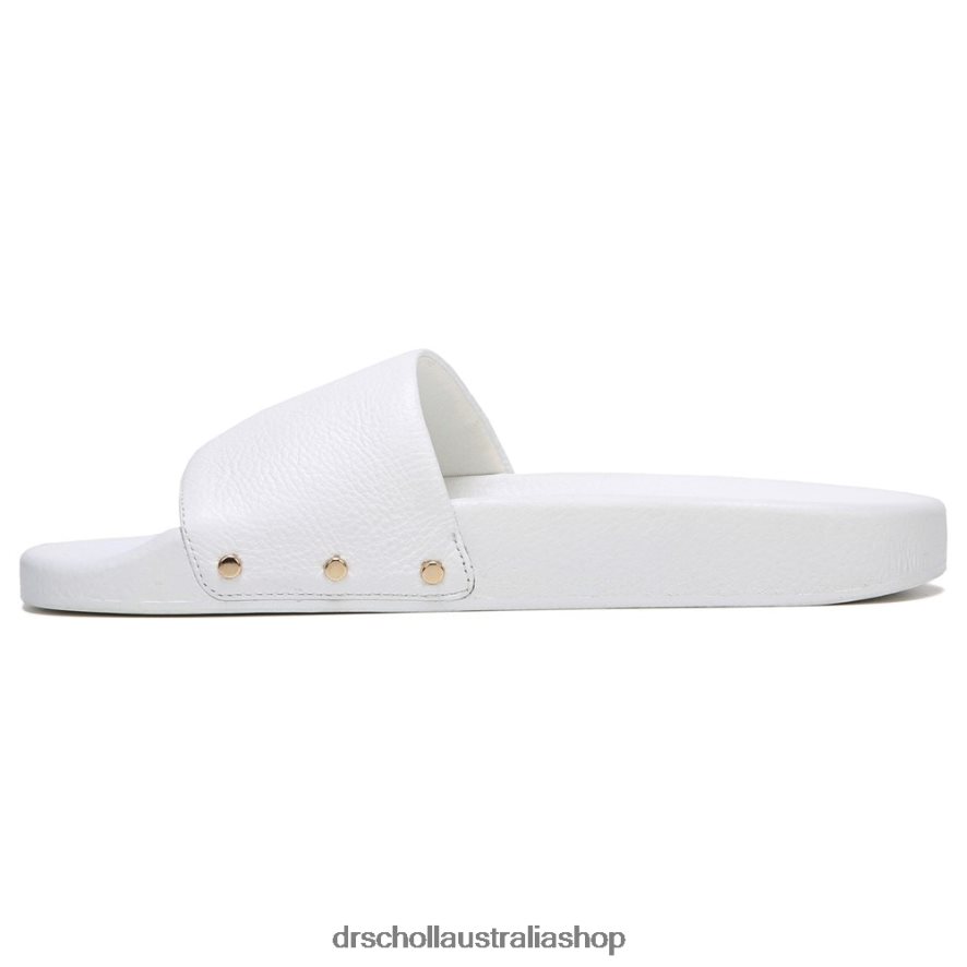 Pisces Pool Slide Sandal Unisex Dr. Scholl\'s 4Z4JXV188 White Leather