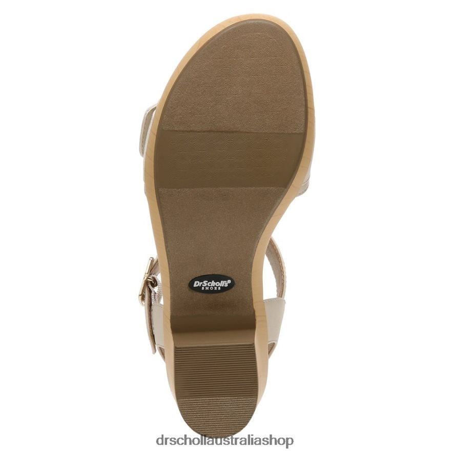 Felicity Too Block Heel Sandal Unisex Dr. Scholl\'s 4Z4JXV161 Seashell Beige Synthetic