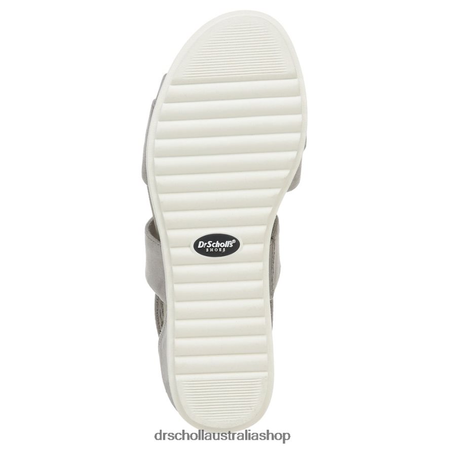 Golden Hour Gladiator Sandal Unisex Dr. Scholl\'s 4Z4JXV234 Soft Grey Microfiber