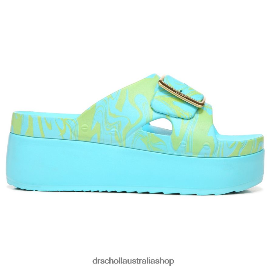 Original Goals Platform Sandal Unisex Dr. Scholl\'s 4Z4JXV174 Angel Blue EVA