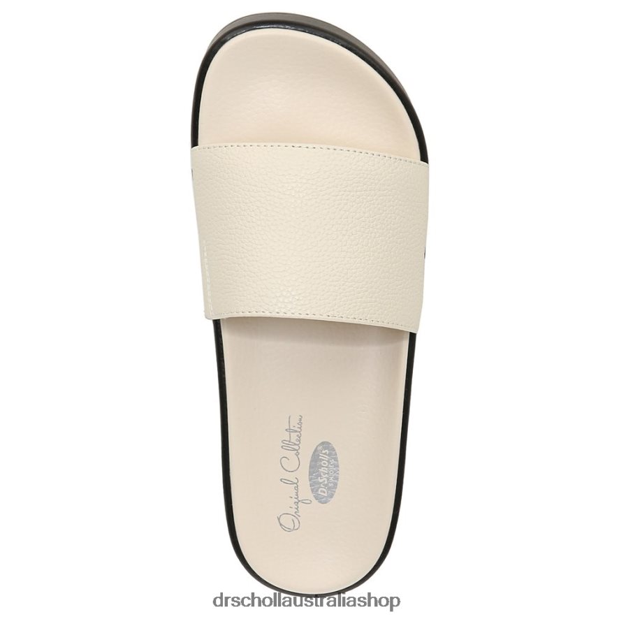 Pisces Max Platform Slide Sandal Unisex Dr. Scholl\'s 4Z4JXV199 White Leather