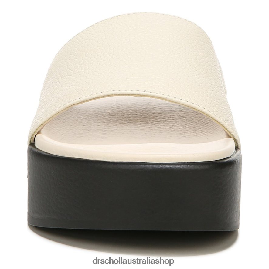Pisces Max Platform Slide Sandal Unisex Dr. Scholl\'s 4Z4JXV199 White Leather