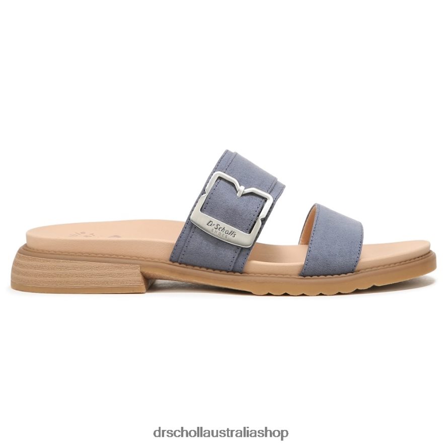 Alyssa Slide Sandal Unisex Dr. Scholl\'s 4Z4JXV215 Oxide Blue Synthetic