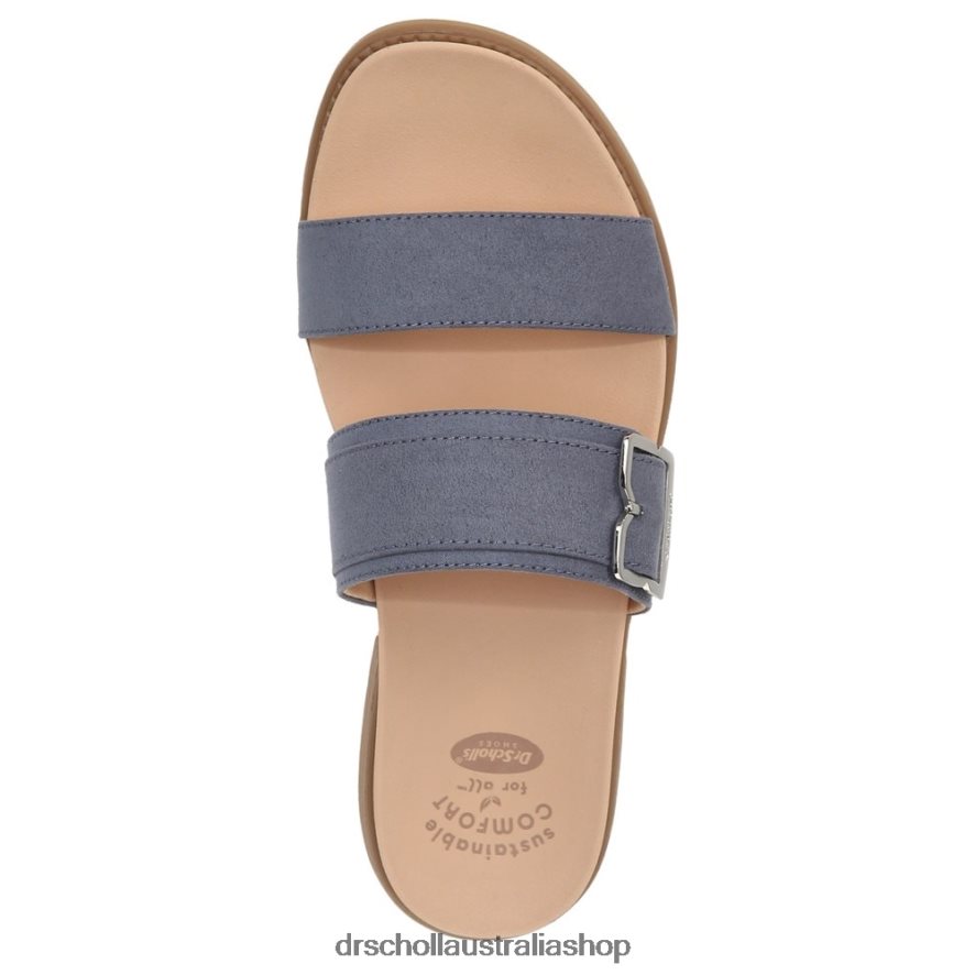 Alyssa Slide Sandal Unisex Dr. Scholl\'s 4Z4JXV215 Oxide Blue Synthetic