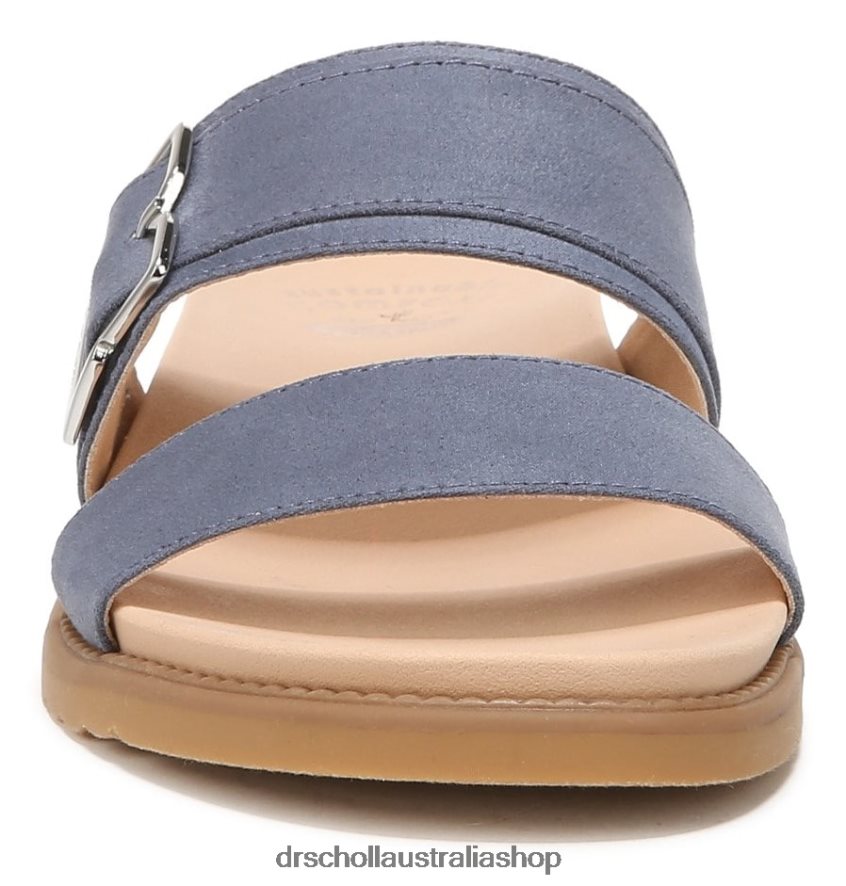 Alyssa Slide Sandal Unisex Dr. Scholl\'s 4Z4JXV215 Oxide Blue Synthetic
