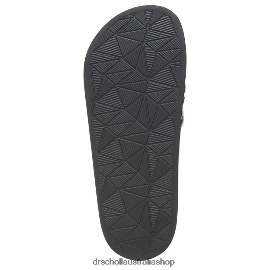 Pisces Chill Slide Sandal Unisex Dr. Scholl\'s 4Z4JXV209 Black Leather