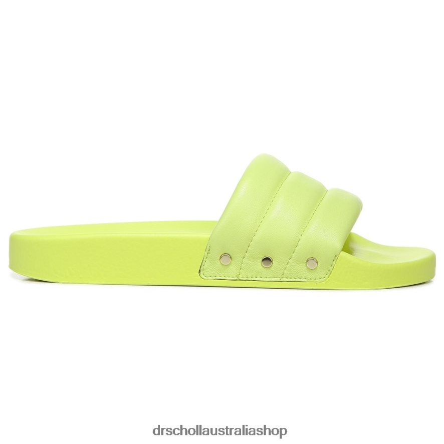 Pisces Chill Slide Sandal Unisex Dr. Scholl\'s 4Z4JXV211 Lime Leather