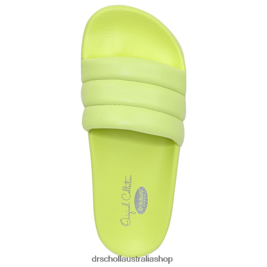 Pisces Chill Slide Sandal Unisex Dr. Scholl\'s 4Z4JXV211 Lime Leather