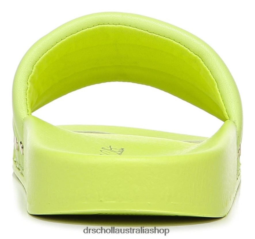 Pisces Chill Slide Sandal Unisex Dr. Scholl\'s 4Z4JXV211 Lime Leather