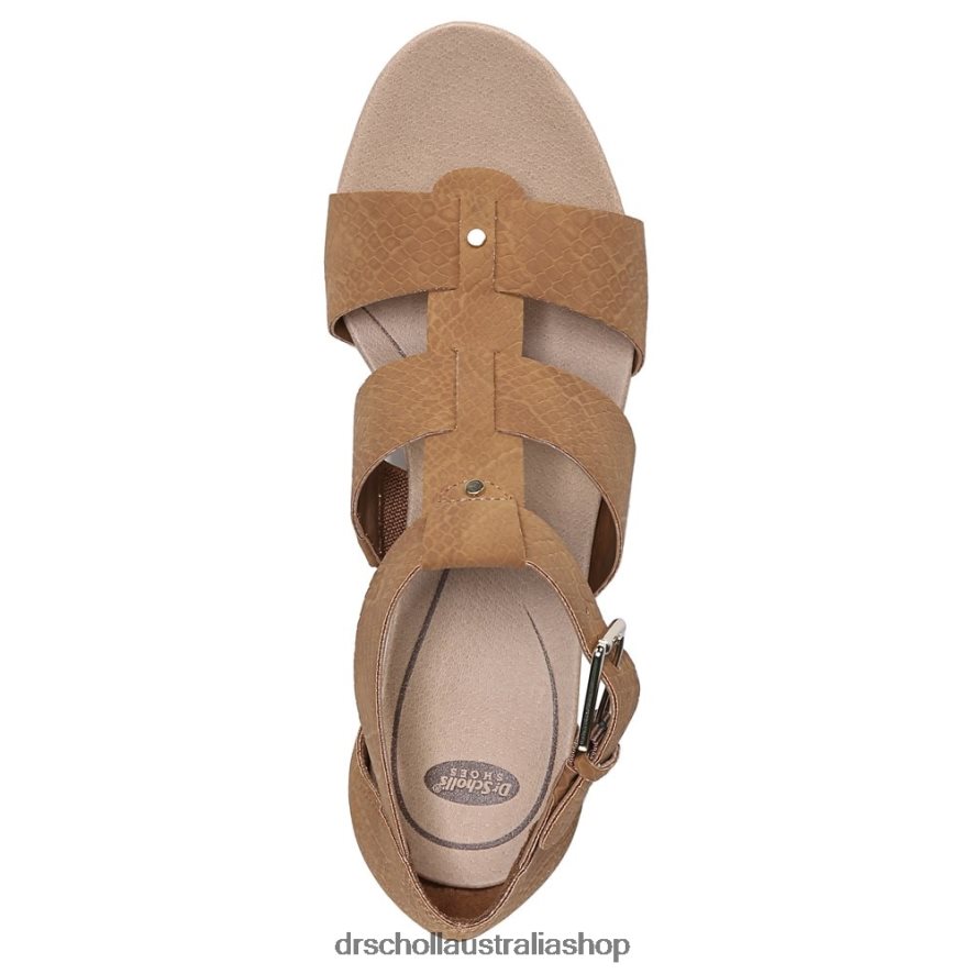 Barton Wedge Sandal Unisex Dr. Scholl\'s 4Z4JXV164 Saddle Snake Print
