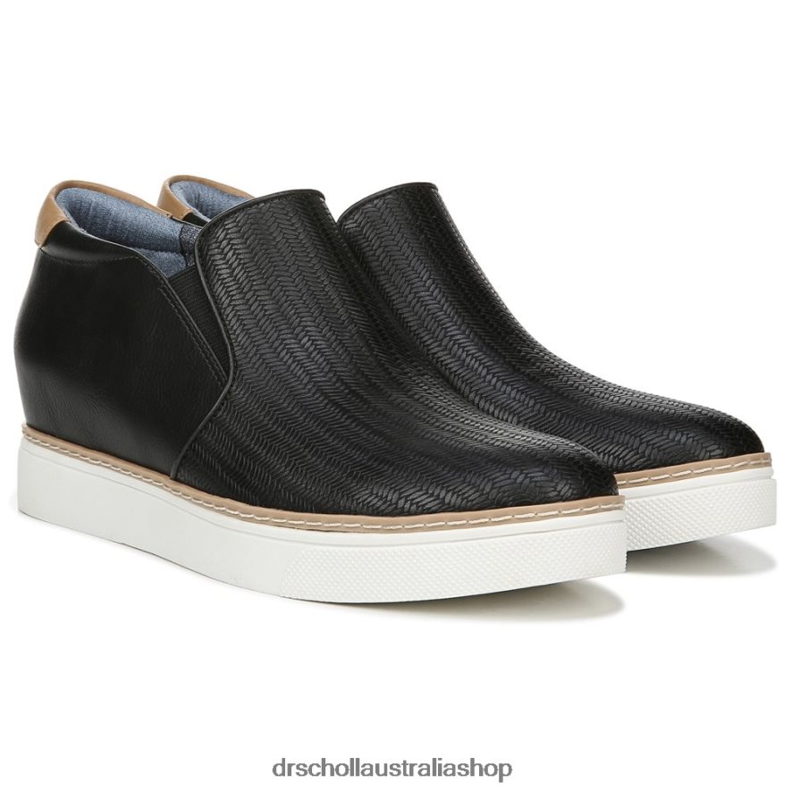 If Only Wedge Sneaker Unisex Dr. Scholl's 4Z4JXV58 Black Chevron